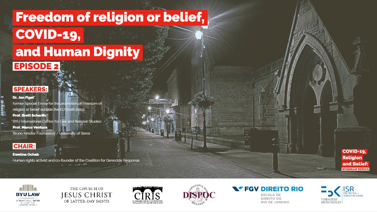 COVID-19 And Human Dignity - Talk About: Law And Religion